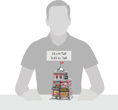 Department 56 A Christmas Story Village - Happy Holiday Lit Building | 9.45 Inch Decor