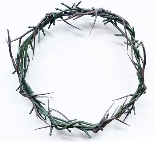 Crown of Thorns | 8-10" Diameter Passion of Christ Easter Tree Decoration Ornament