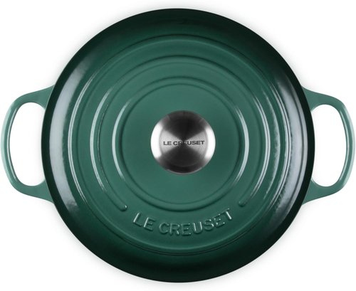 Le Creuset Enameled Cast Iron Dutch Oven - 4.5 Qt. | Artichaut Color for Perfect Cooking