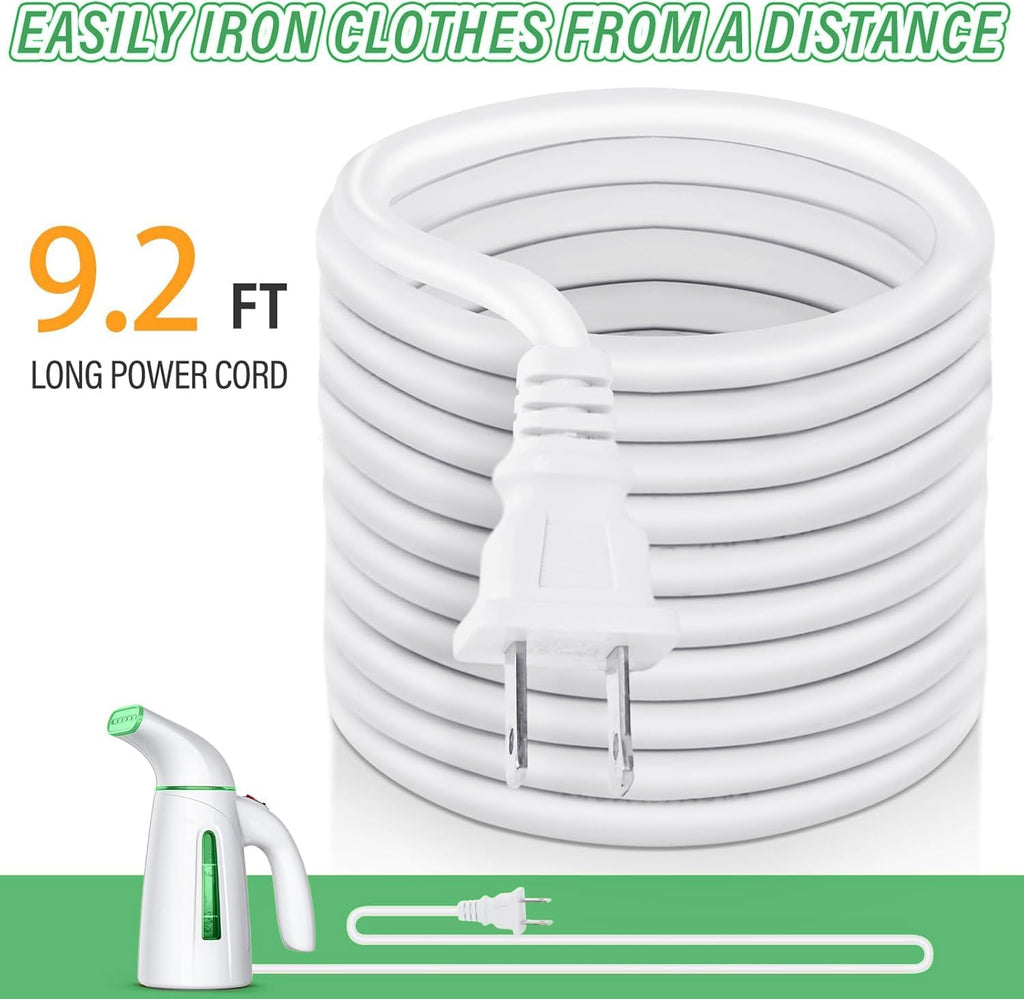 OGHom Portable Handheld Garment Steamer - 700W Fast Heat Up, 240ml Capacity, Soft Green