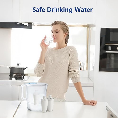 Brita® Water Filter Replacement - Reduces Chlorine for Pitchers & Dispensers | 3-Pack, Lasts Up to 2 Months