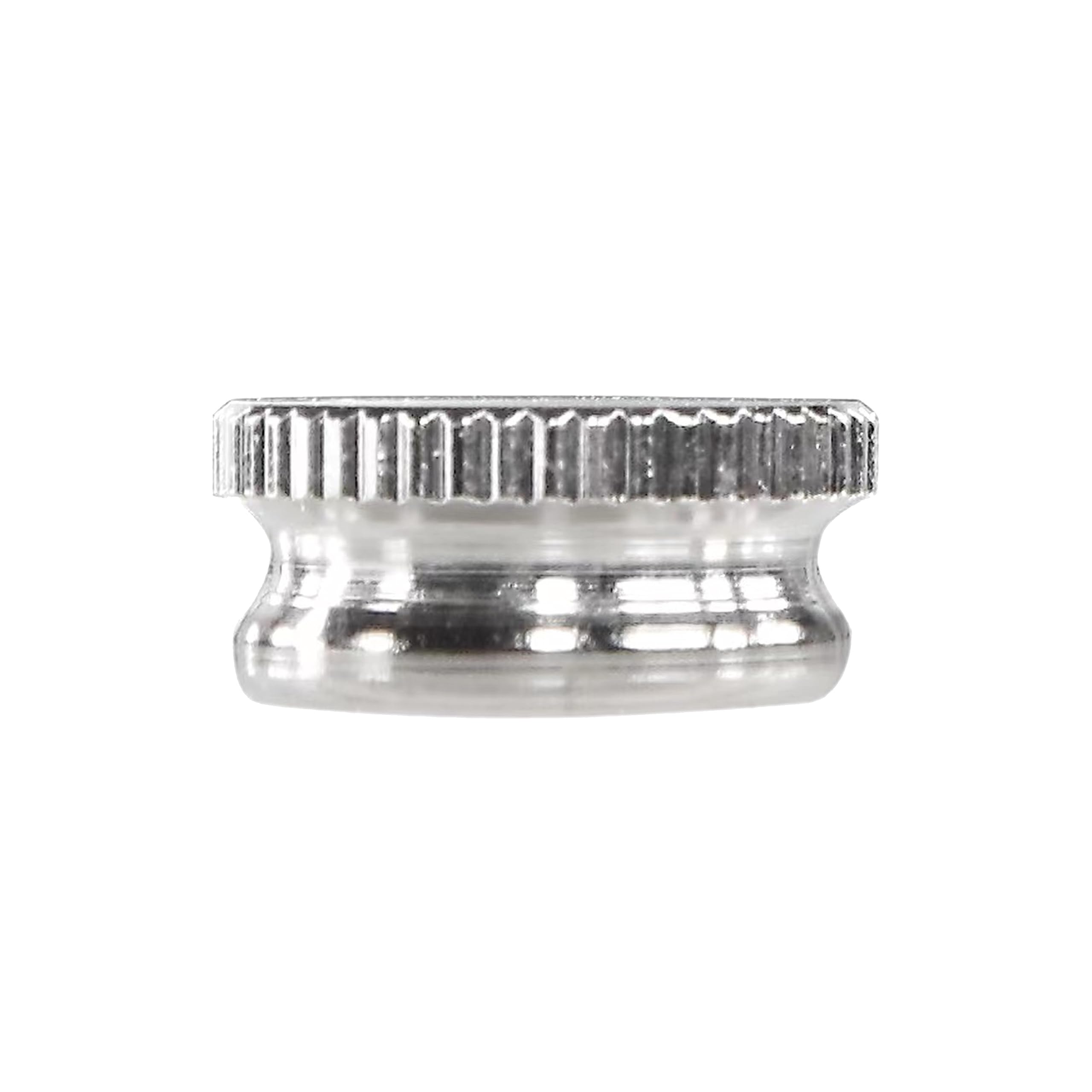 Aspen Creative 21059-11-4, Lamp Lock-Up Caps 4Pcs/Pack Steel Brass Cap/Chrome Finish
