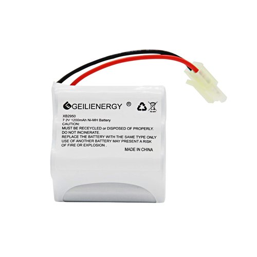 GEILIENERGY XB2950 Battery Pack 7.2V 1200mAh Battery Compatible with Shark XB2950 V2950 V2950A V2945Z V2945 Floor & Carpet Sweeper(1 Pack)