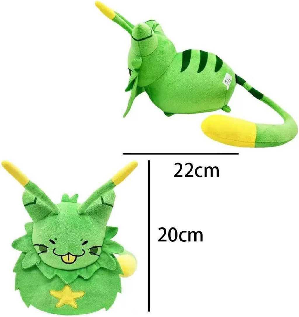 Regine Switzerland Gnarpy Plush - Regretavator Gnarph Alien Cat Toy | Perfect Gift for Fans (Green)