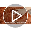 Coddsmz Fall Pumpkin Throw Pillow Covers 18x18 Inches Set of 2 Rust Caramel Plush Halloween Decor