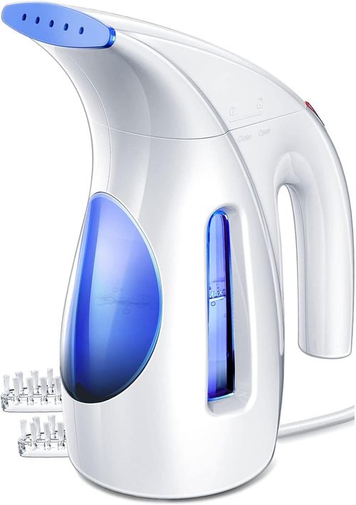 HiLIFE Portable Clothes Steamer - 700W Handheld Design with 240ml Capacity | Ocean Blue, Ideal for Home & Office