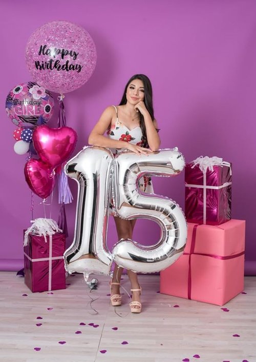 40 Inch Silver Number 9 Balloon - Perfect for Birthday, Engagement, Wedding & Graduation Celebrations