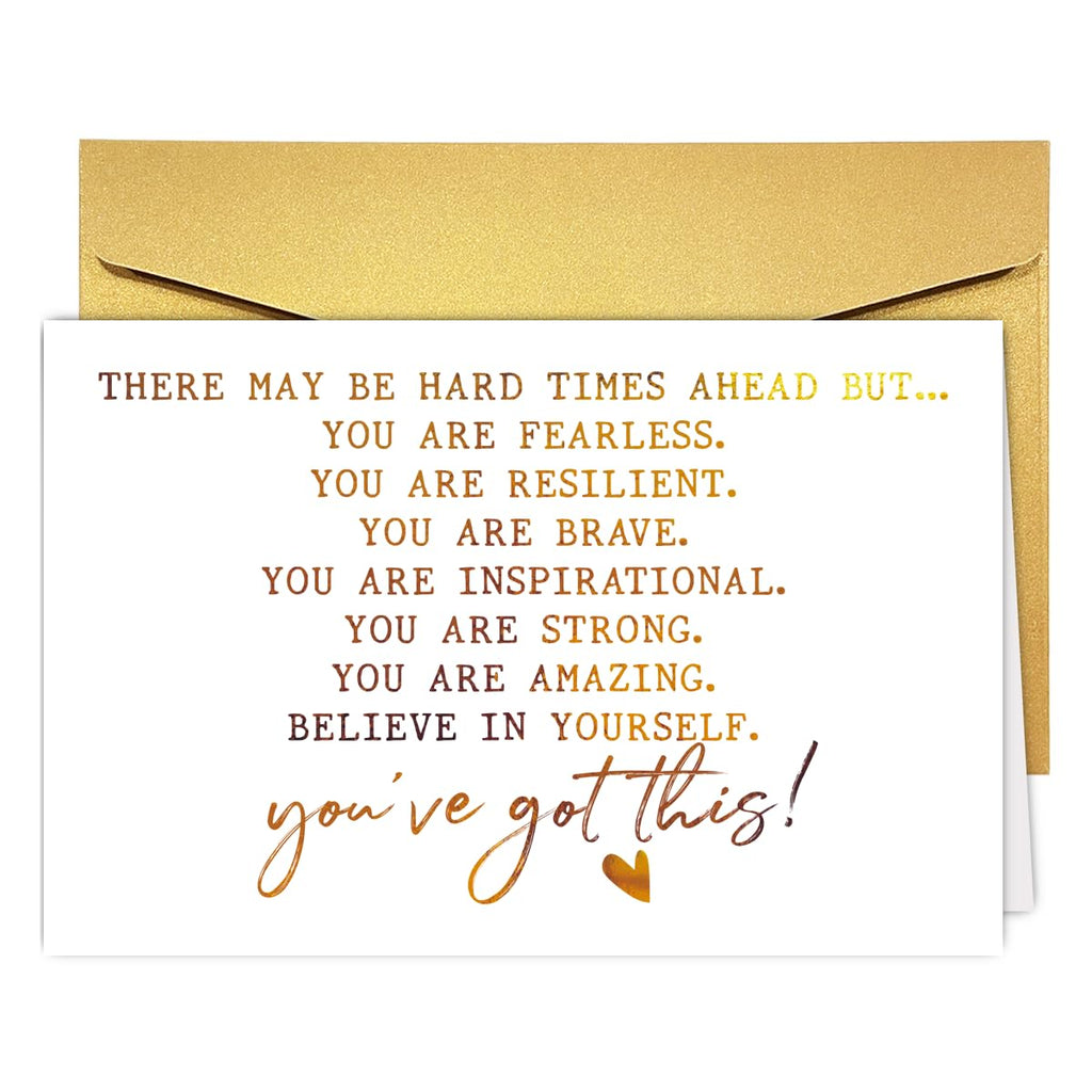 PUGAILA Heartfelt Encouragement&Support Card, Sympathy, Get Well, Affirmation, Positive Sobriety, Thinking of You, Speedy Surgery Recovery Card&Gift for Family Friend Coworker Cancer Patients