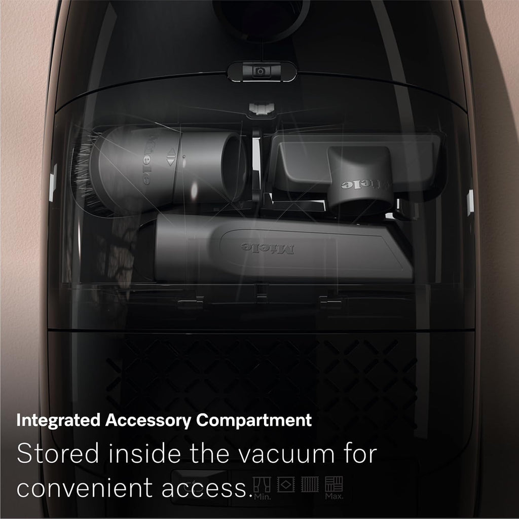 Miele Guard M1 Parquet XL Bagged Canister Vacuum - High Suction Power for Hard Floors & Low-Pile Carpet | Brilliant White