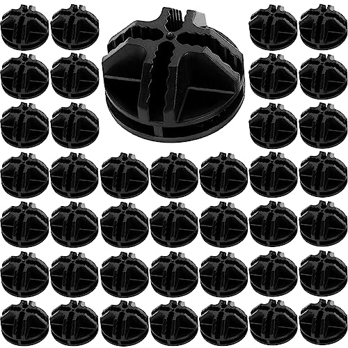 40-Pack Wire Cube Connectors for Modular Closet & Storage Organizers