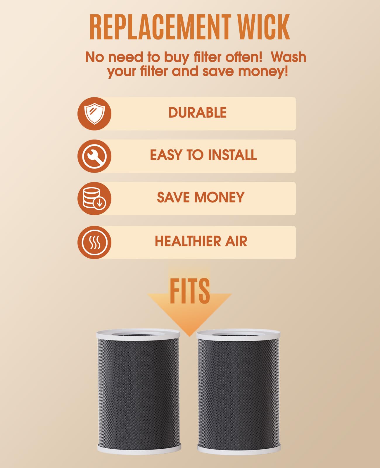 Evaporative Humidifier Wick for HM009-1