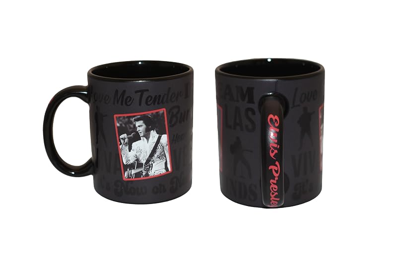 Mid-South Elvis Presley Song Titles Mug - Variation of THIS listing