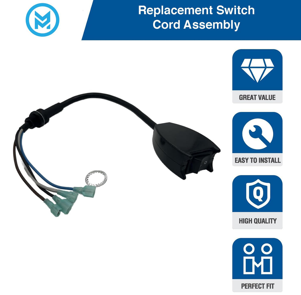 Replacement Switch Cord Assembly For ProTeam Backpacks Replaces Part # 101610