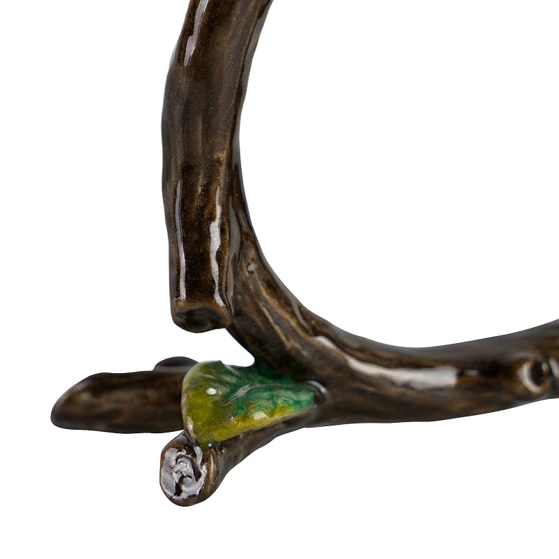 Bird Napkin Ring Set of 4 – Elegant Metal Serpentine Napkin Holders