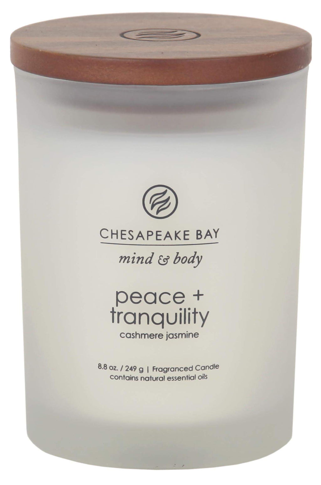 Chesapeake Bay Candle Scented Candles, Peace + Tranquility & Joy + Laughter, Medium (2-Pack)