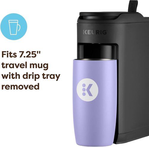 Keurig K-Mini Mate Single Serve Coffee Maker - Compact & Portable for Small Spaces | Brews 12 oz, Black