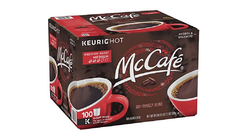 McCafé Premium Medium Roast K-Cup Coffee Pods - Rich Flavor & Smooth Aroma | 100 Pods