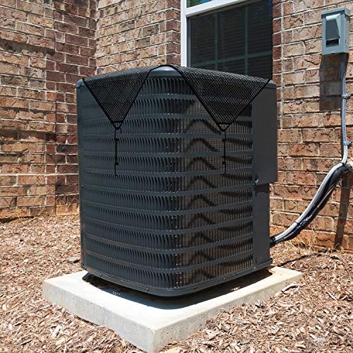 Coarbor 28"x28" Mesh AC Unit Cover - Durable 150GSM Vinyl Air Conditioner Top
