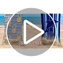 Multicolor Microfiber Beach Towel - Quick Dry, Sand-Free, 30x60 inch