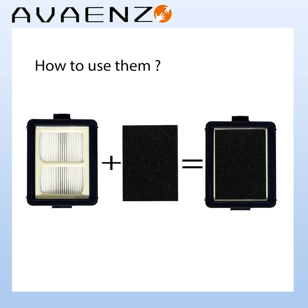 Shark Replacement Parts Kit - Main Brush, Filters & Side Brushes for AV2511AE, AV2501S, RV2610WA & More
