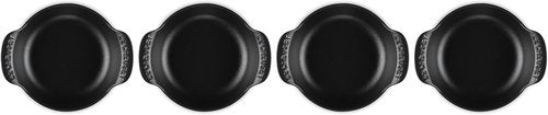 Le Creuset Enameled Cast Iron Mini Round Braiser Set - 3 Qt, Matte Black | Gourmet Cooking Essential