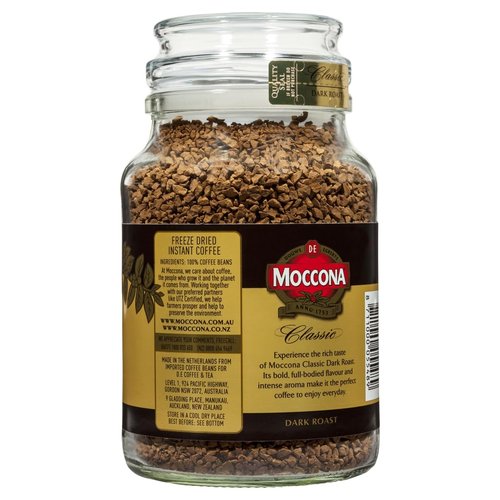 Moccona Freeze Dried Instance Coffee 200g (Classic (Dark Roast))