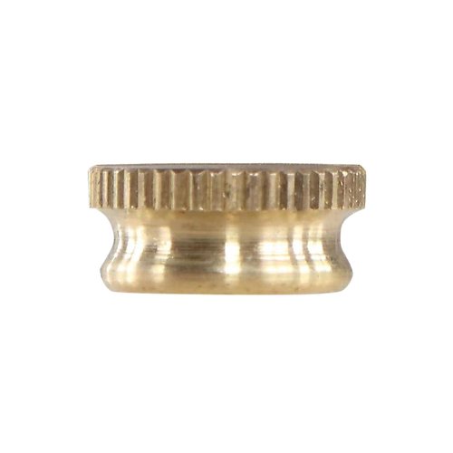 Aspen Creative 21059-06-4, Lamp Lock-Up Caps 4Pcs/Pack Steel Brass Cap/Brass Finish