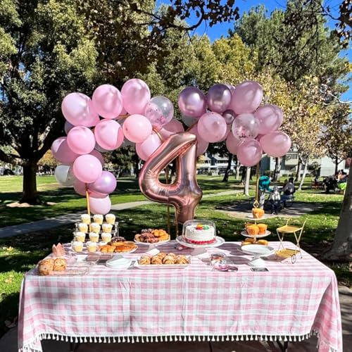 65 Pack Light Pink Latex Balloons - 12 Inch Party Decor