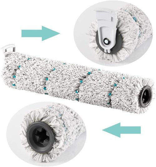 Chrostion Replacement compatible with Bissell CrossWave X7 Pet Pro 3011 3055 3277 3279 3276A,1 Pack 2787 Multi-Surface Brush Roll+2 Pack 2788 Pet Brush Rolls+3 HEPA Filters