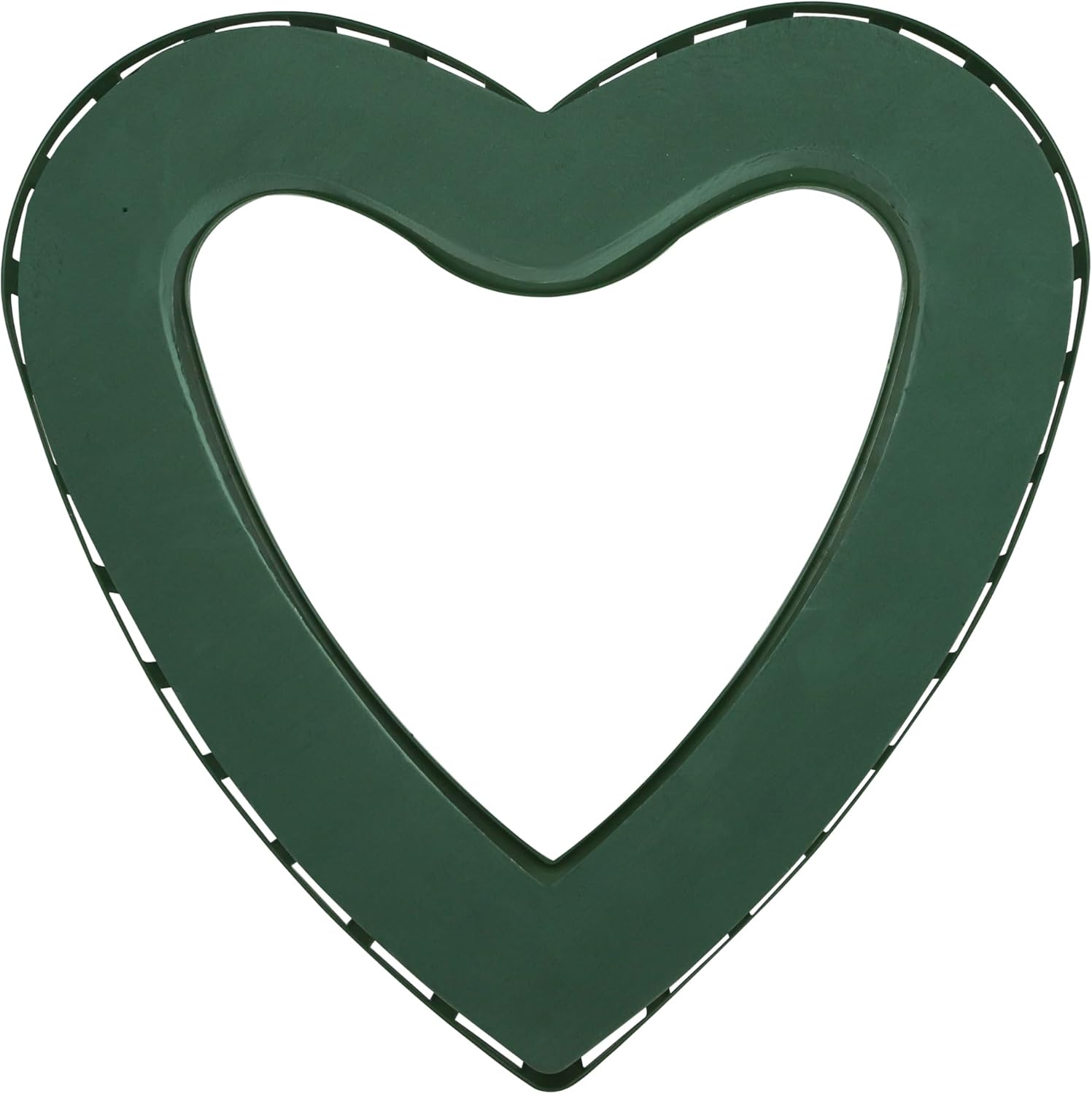 Skiennix Heart Floral Foam Cage - Ideal for Fresh Flowers | Includes Wet Foam Blocks & Suction Cup