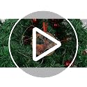 German Shepherd Christmas Ornament - Double-Sided Aluminum Holiday Decor