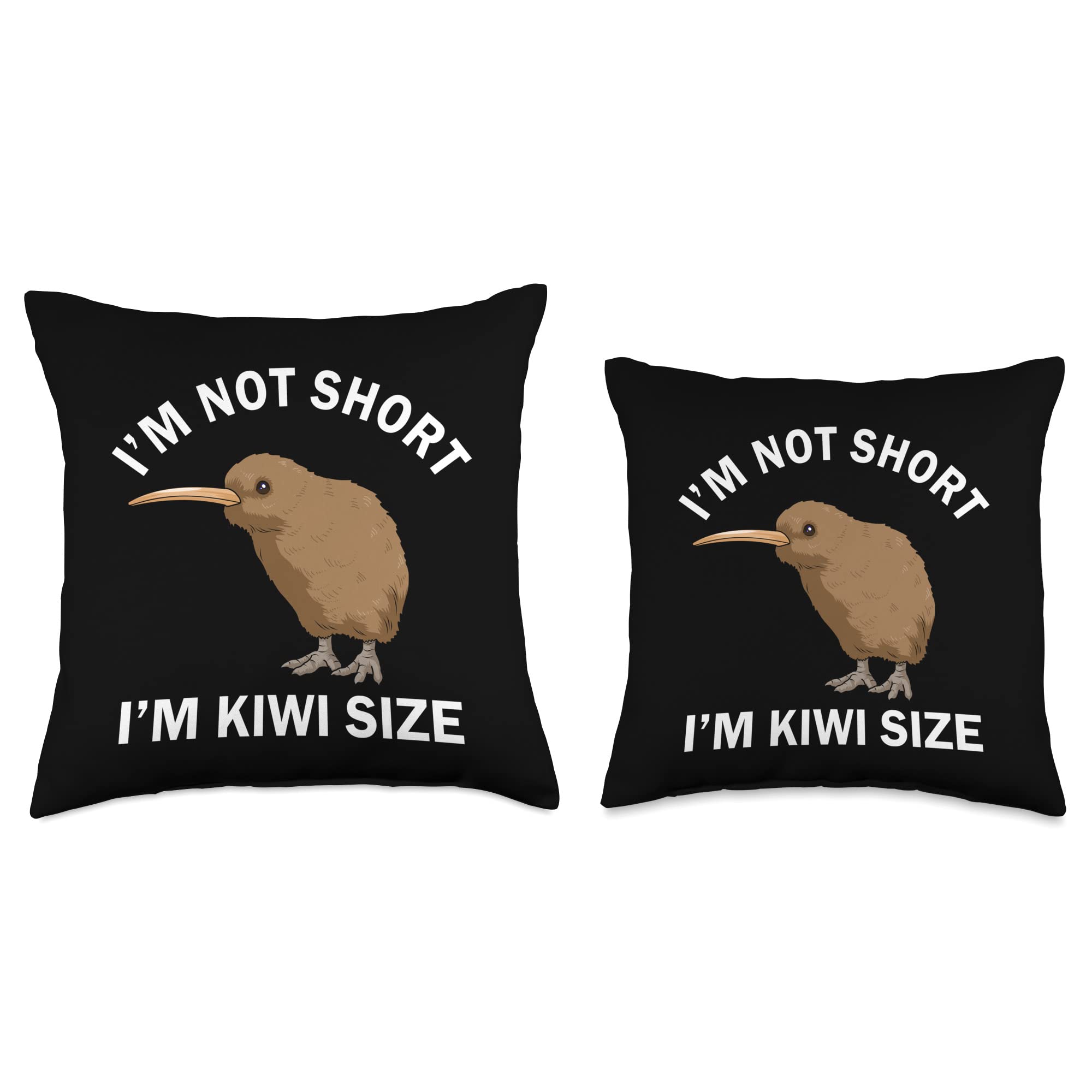 Funny Kiwi Gift Women Kawaii Kiwi Bird Gifts New Zealand Throw Pillow