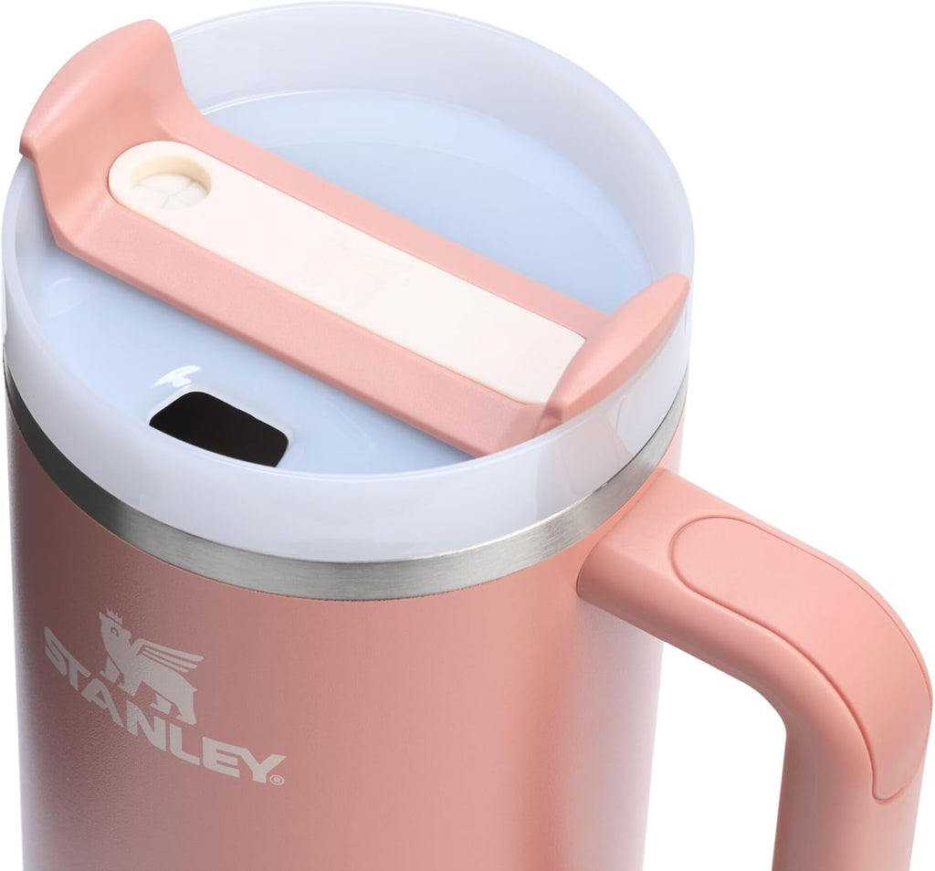 STANLEY Quencher H2.0 Tumbler - 40 oz Insulated Stainless Steel Cup with Handle & Straw | BPA-Free | Exclusive Sienna