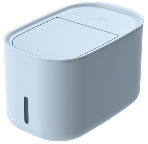 Zuutii Rice Storage Container 11lbs,Food Container, Dry Food Storage, 7.2lbs Pet Food Dispenser, Large Storage Bin with Lid,Silicone Ring & Moisture Proof (Light Blue)