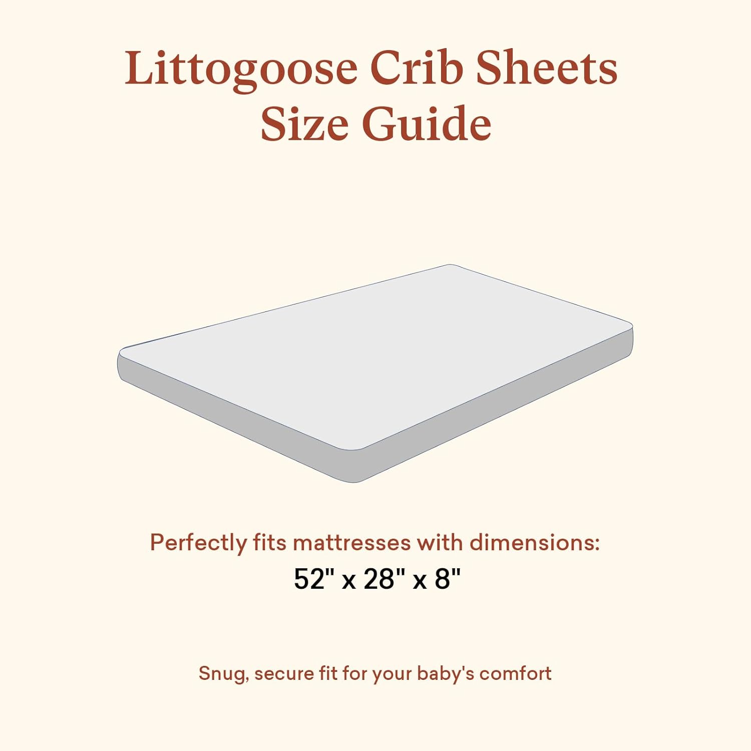 Soft Fitted Baby Crib Sheets by [Brand Name] - 2-Pack for Boys & Girls | Breathable Standard Size (28x52x8in)