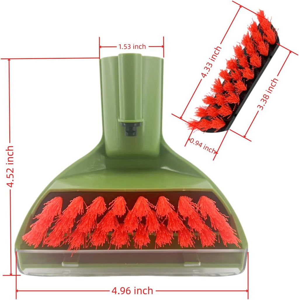 Skiennix Little Green Machine Brush Replacement Parts - Tough Stain Tool Attachments | Compatible with 1400B, 3194, 3353, 2458, 3588F, 1986, 1425, 2513E, 3624
