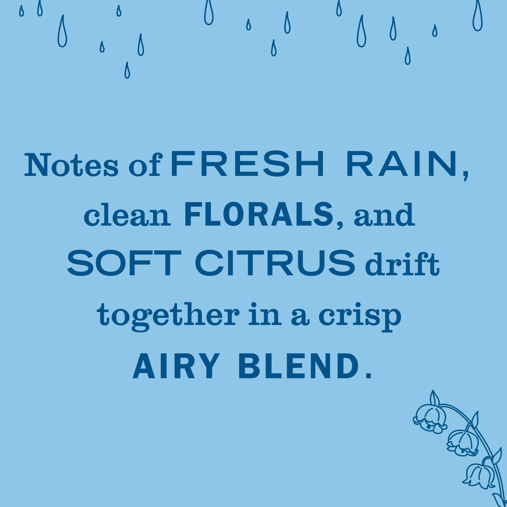 MRS. MEYER'S CLEAN DAY Premium Scented Oil Diffuser Kit, Rain Water, 1 warmer and .67 fl oz refill