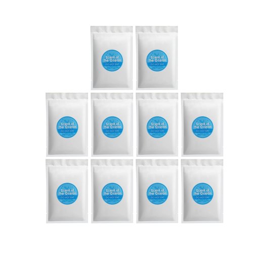 10 Pcs Aroma Tablets, Accessory of Teant Blue Pink Gray Upgrade and Cordless Mattress Vacuum, Scent of the Ocean