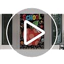 Back to School Door Cover - 1st Day of School Decoration