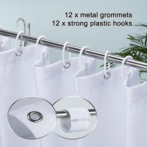 Fitumiw Valentines Love Hearts Shower Curtain 72" x 72" Conversation Hearts Home Bathroom Decorations Romantic Love Bathtub Curtain Set with 12 Hooks