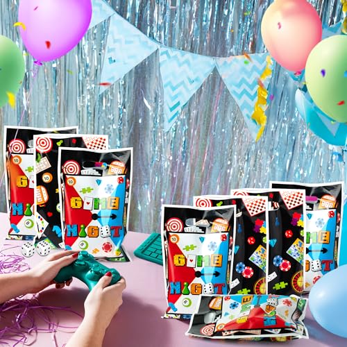 G1ngtar 50Pcs Game Night Party Favor Bags - Waterproof Plastic