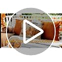 RABUSOFA Fall Outdoor Pillow Cover 12x20 Waterproof Pumpkin Thanksgiving Orange