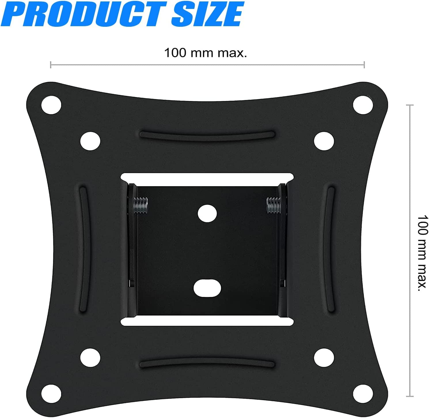 Tilting TV Wall Mount Monitor Wall Mount Camper 14-24 Inch LED LCD Small Monitor Bracket with Screw