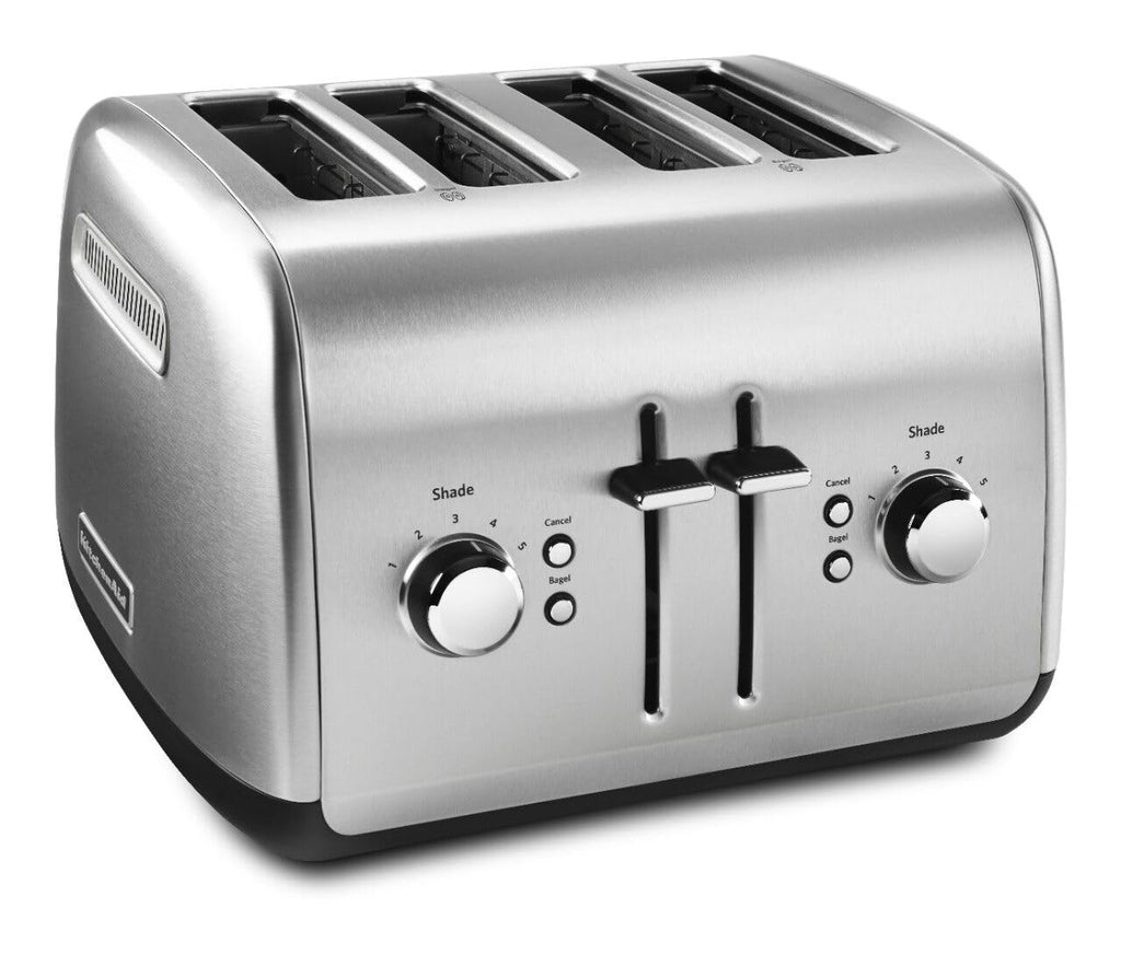 KitchenAid 4 Slice Manual Lift Toaster KMT4115SX, Stainless Steel