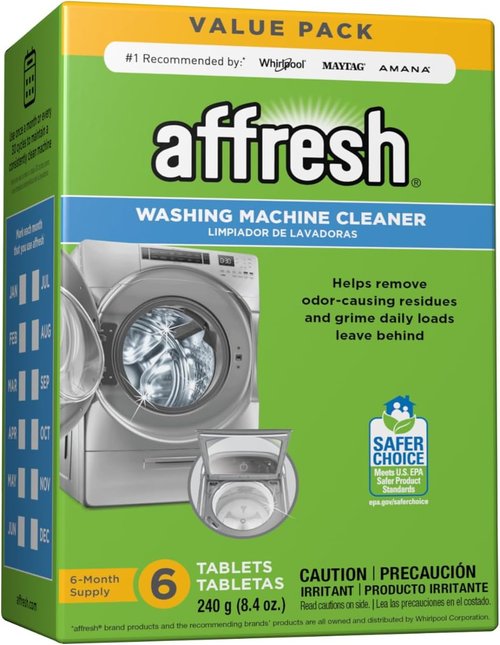 Affresh Washing Machine Cleaner - 6-Month Supply for Front Load & Top Load Washers | StoneTech RTU Revitalizer & Protector for Tile & Stone - 1 Gallon, Citrus Scent