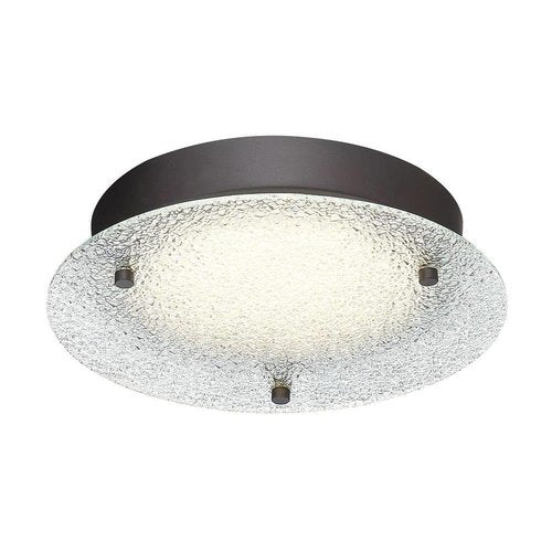 9" Edge Lit LED Flushmount, 987 lm, 90 CRI