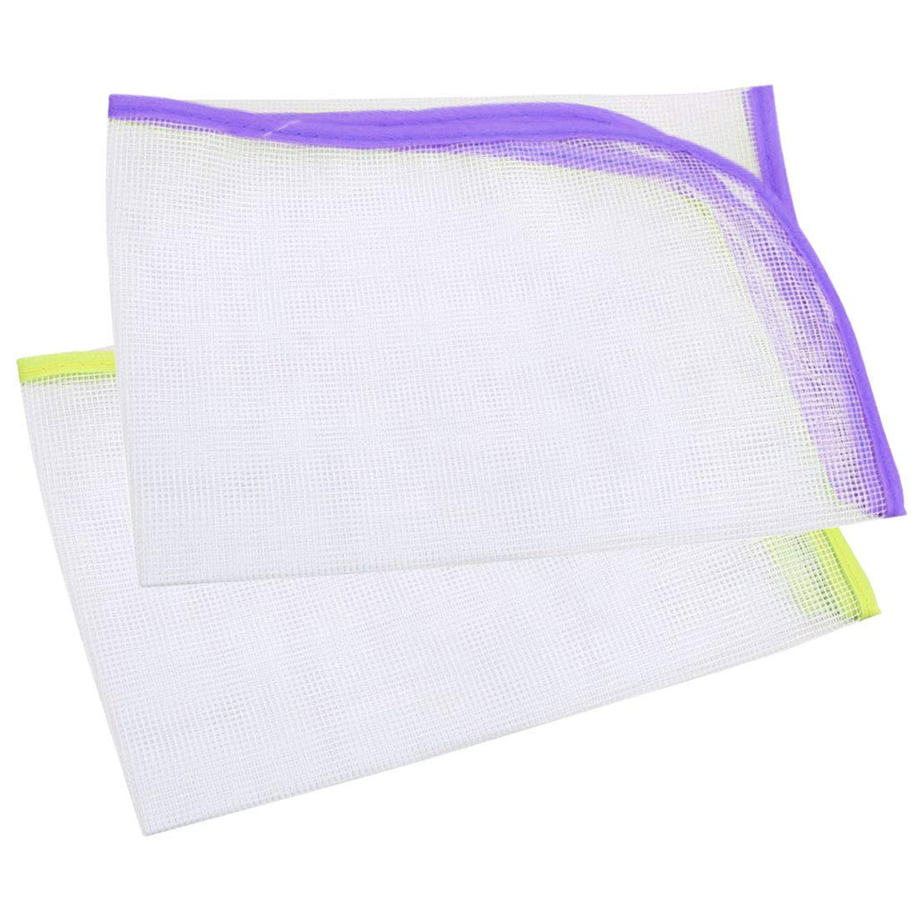 2 Pack High Temperature Resistance Protective Ironing Pressing Pad-Protective Scorch Saving Mesh (Large 23.62" x 15.74")