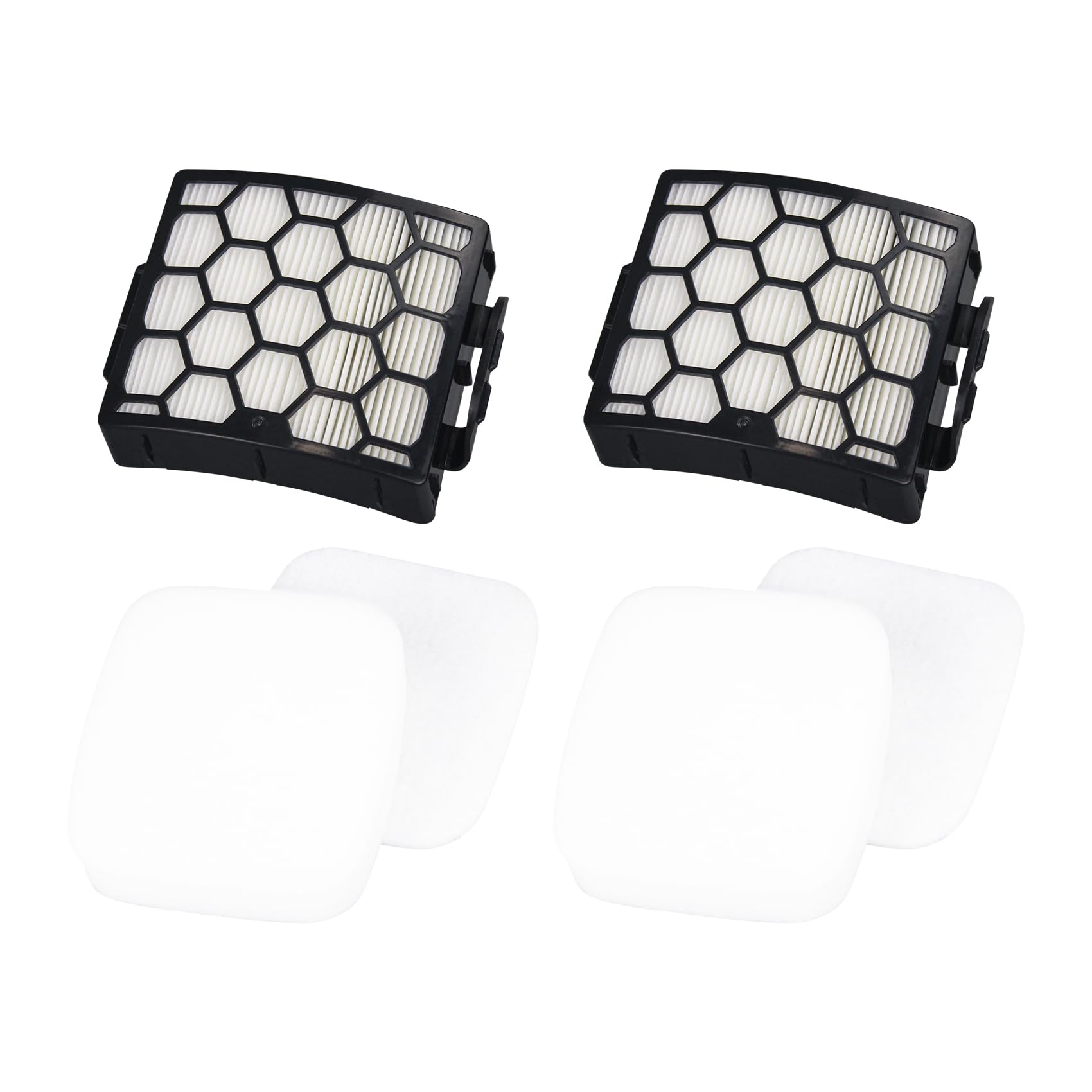 Replacement Filter Compatible with Shark LA480WM Lift-Away Upright Vacuum Cleaner，Part # XHF320 & XFFK602UKT