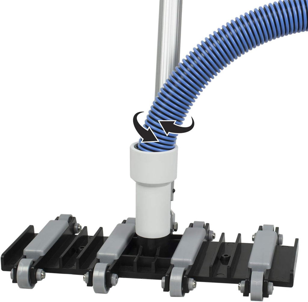 Poolmaster Manual Pool Vacuum Hose - 30 Ft x 1-1/2” Kink-Free Heavy Duty Cleaner for Inground & Above Ground Pools