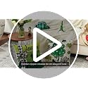 AVOIN colorlife St Patricks Day Clover Throw Pillow Covers - 18" x 18" (Set of 4)